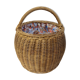 Wicker ball basket