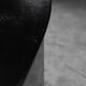 Commode en bois laqué noir des années 70
