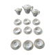 Coffee service, porcelain limoges, Charles Ahrenfeldt, circa 50