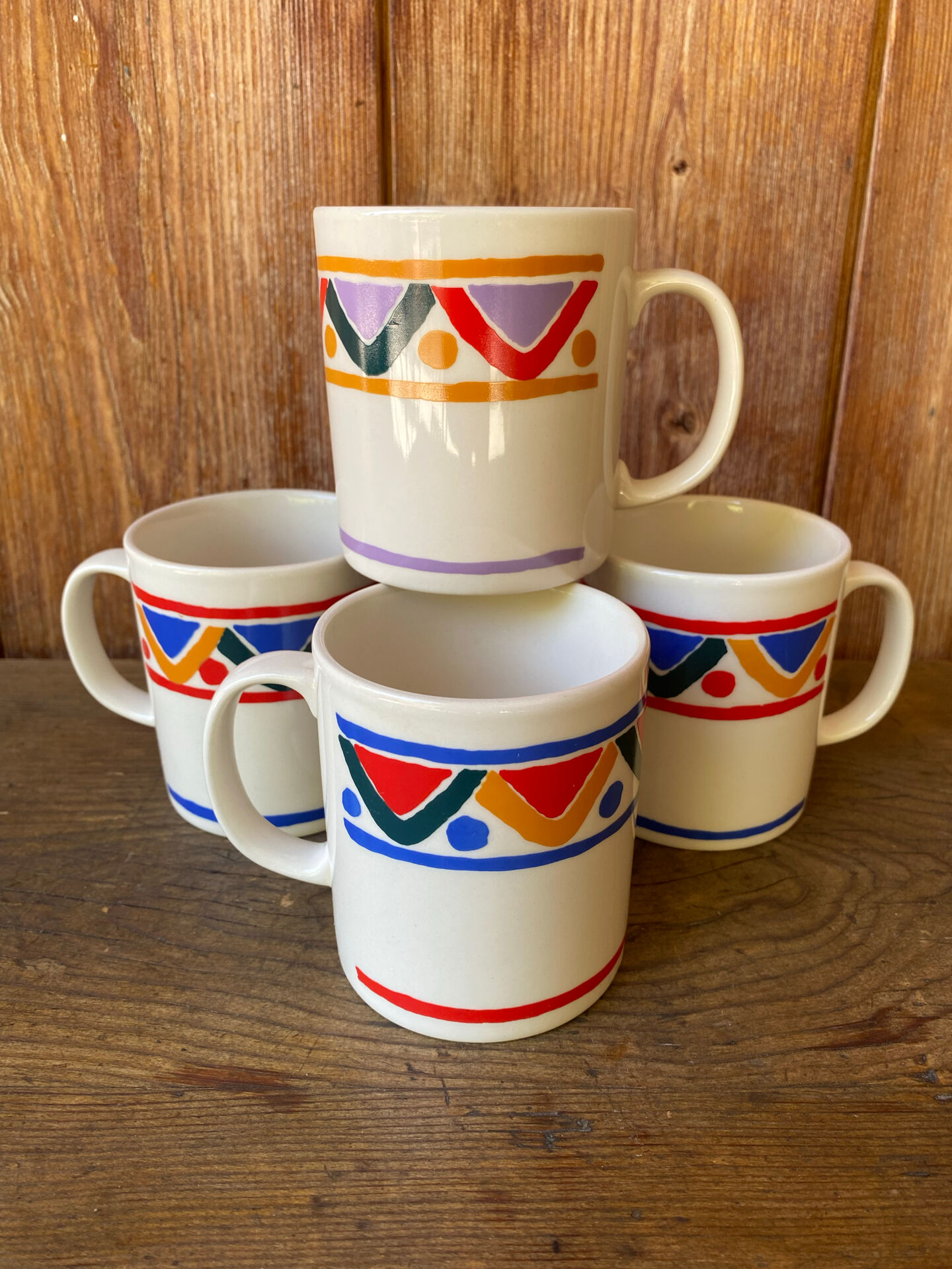 Vintage mobile mug