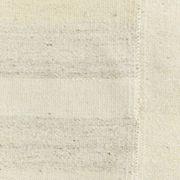 Grand tapis kilim crème et marron, 255 x 313 cm