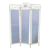 Screen with 3 fabric elements