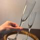 2 Baccarat champagne flutes