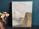 Vintage French oil painting on canvas, signed L. Salcido