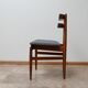 Chaises à manger du milieu du siècle en teck par Poul Hundevad