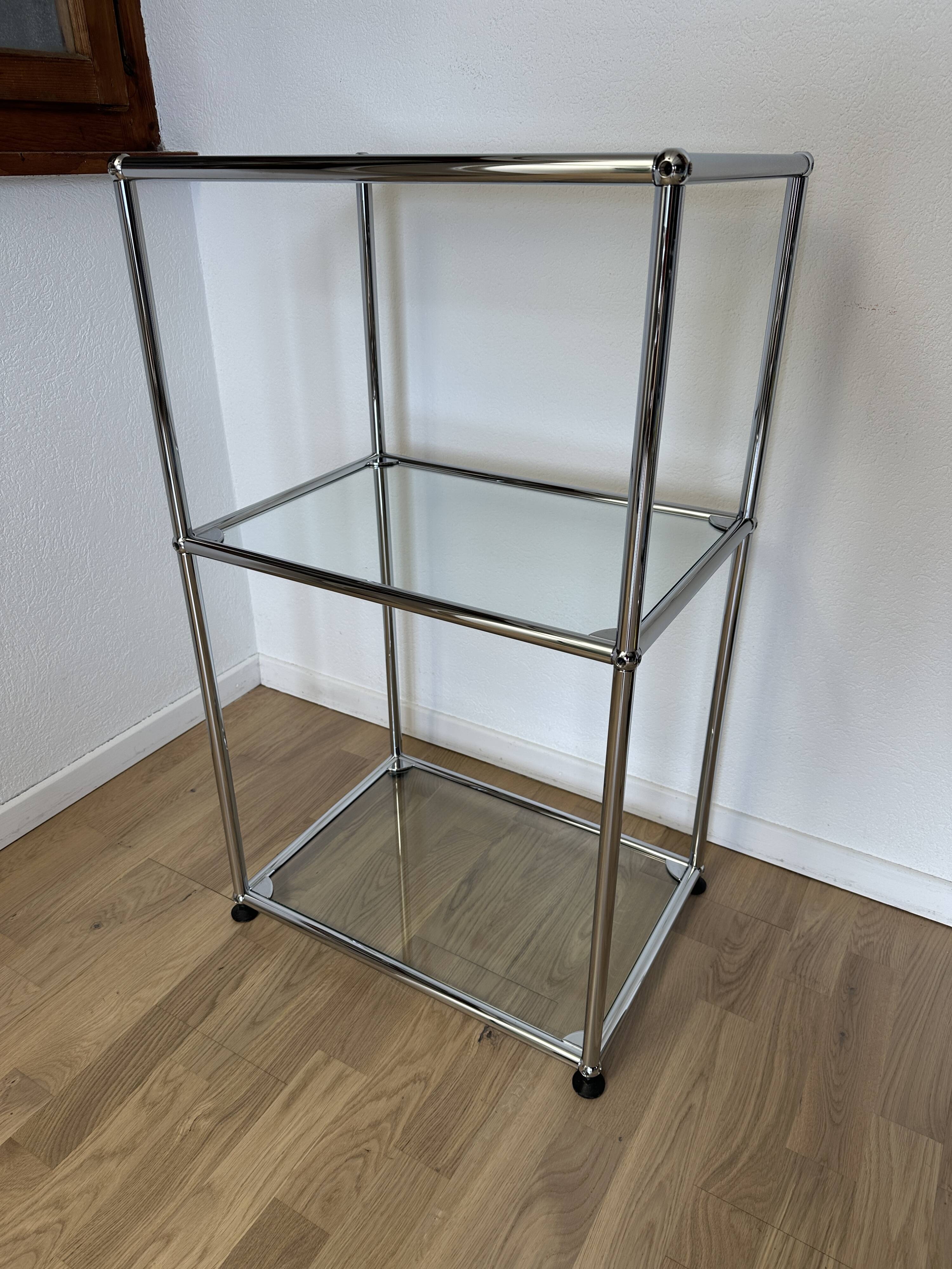 USM Haller glass shelf