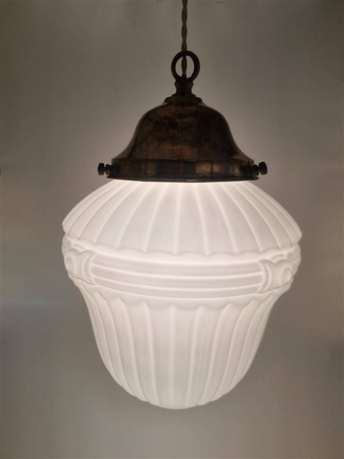 Art deco pendant light