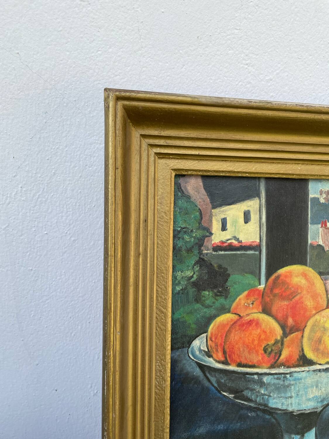 Still life painting in oil