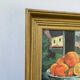 Still life painting in oil