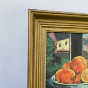 Still life painting in oil