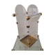 Fontana Arte inspired lucite / acrylic and brass umbrella stand, 1970s