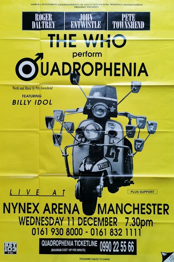 Quadrophenie vespa The Who Manchester