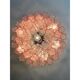 Contemporary “Tronchi” Murano Glass Chandelier in Venini Style