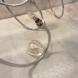Lustre boules en verre multicolore