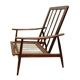 Vintage Scandinavian 1960s boomerang armchair