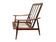 Vintage Scandinavian 1960s boomerang armchair