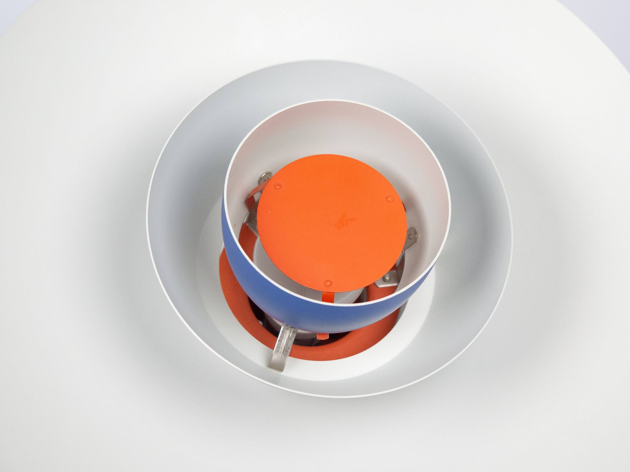 Danish vintage pendant lamp PH 4/3 by Poul Henningsen, Louis Poulsen 1966