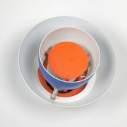 Danish vintage pendant lamp PH 4/3 by Poul Henningsen, Louis Poulsen 1966