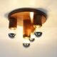 Vintage 1970's old stock 'Japandi' style ceiling light