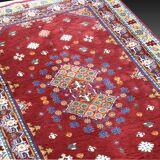 Large Handmade Kairouan Runner Rug: 0.89 X 3.80 Meters
