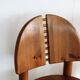 Ensemble de 5 chaises à manger dans le style de Rainer Daumiller