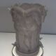 Lampe aux chevaux en plexiglass dans le goût de Lalique