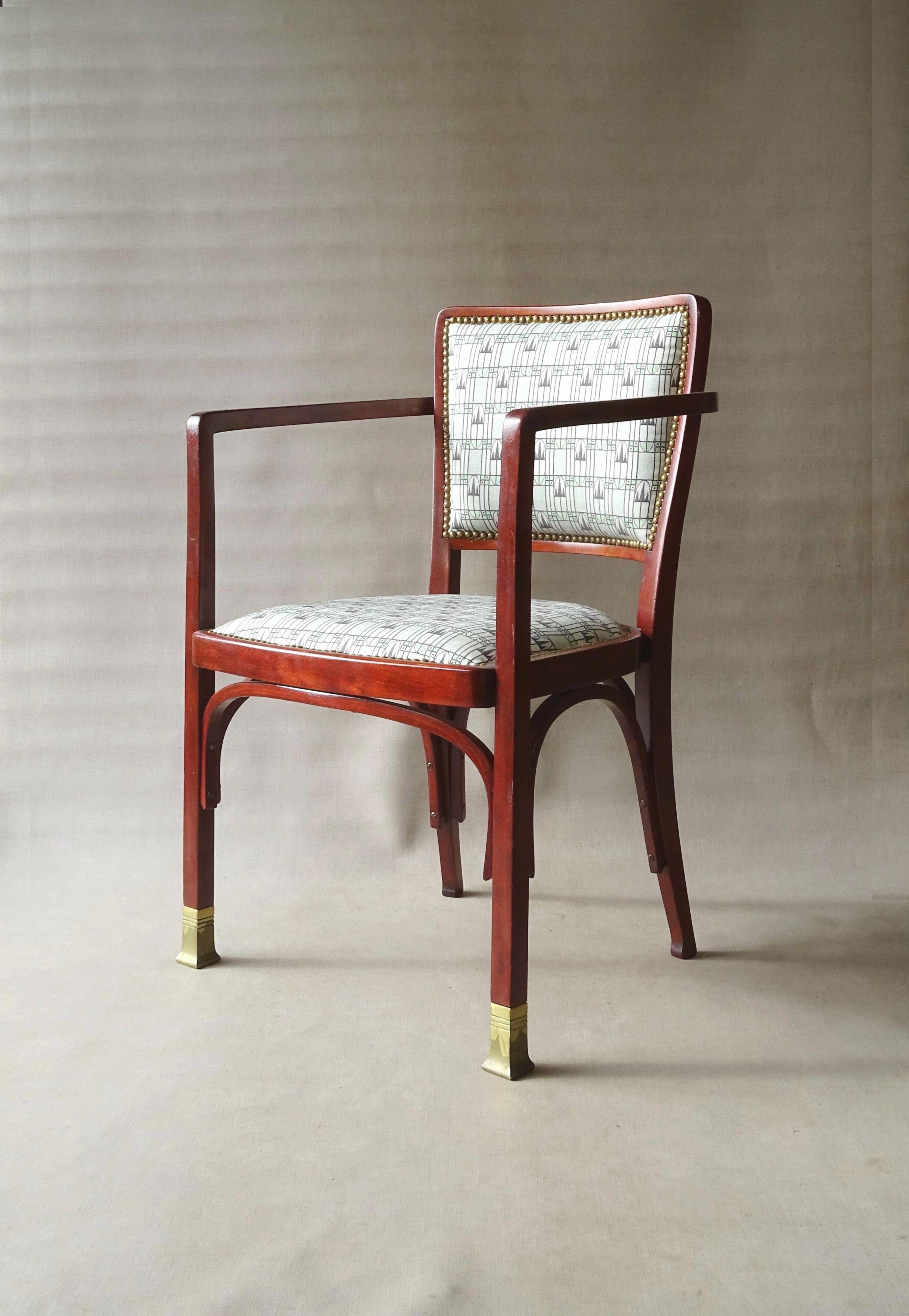 Kohn Armchair No. 719, Vienna Secession 1905 (Siegel /Moser)