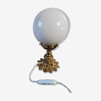 Globe vintage lampe à poser