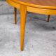 Vintage teak Scandinavian table from the 1960s.