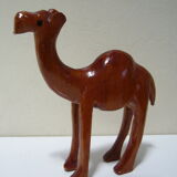 Two wooden animals