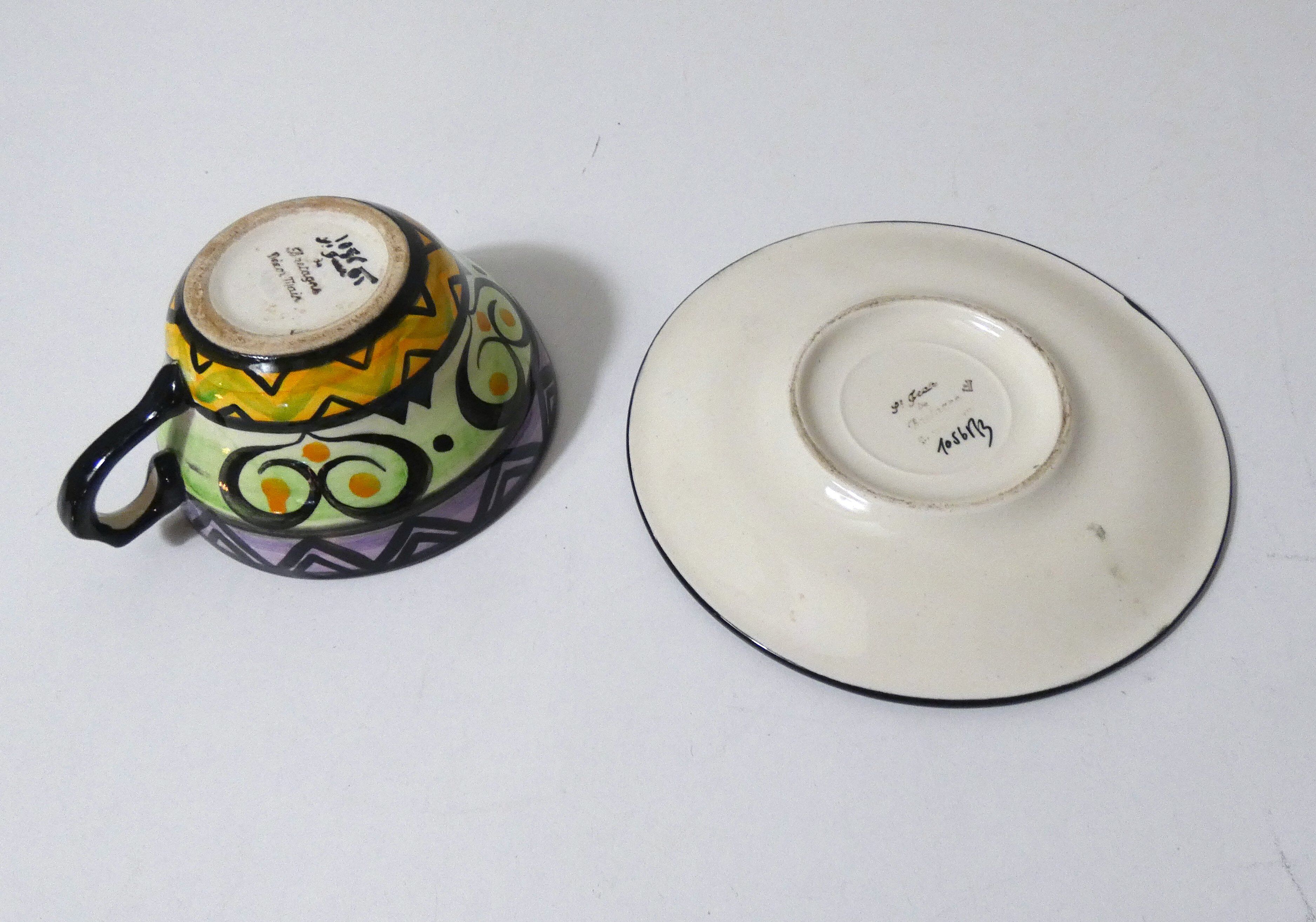 Saint Jean de Bretagne cup and saucer