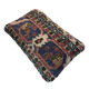 Vintage turkish rug cushion cover, 30 x 50 cm