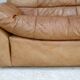 Sofa by Michel Ducaroy, leather, 1978. Model Dianthus. Edited by Ligne Roset.