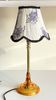 LAMPSHade Plexiglass and Lilac Fabric VINTAGE