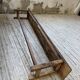 Set of two rustic oak farm benches 2m