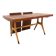 Scandinavian teak dining table, "Napoli", David Rosen, Sweden, 1950.