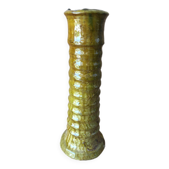 Tamegroute pottery candle holder