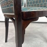 Jugendstil office chair by Otto Wagner for J&J Kohn