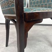 Jugendstil office chair by Otto Wagner for J&J Kohn