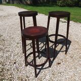 Lot de 3 tabourets Baumann