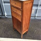 Style chiffonnier louis XVI marble tray