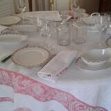 2 round dishes slightly hollow .porcelain Limoges