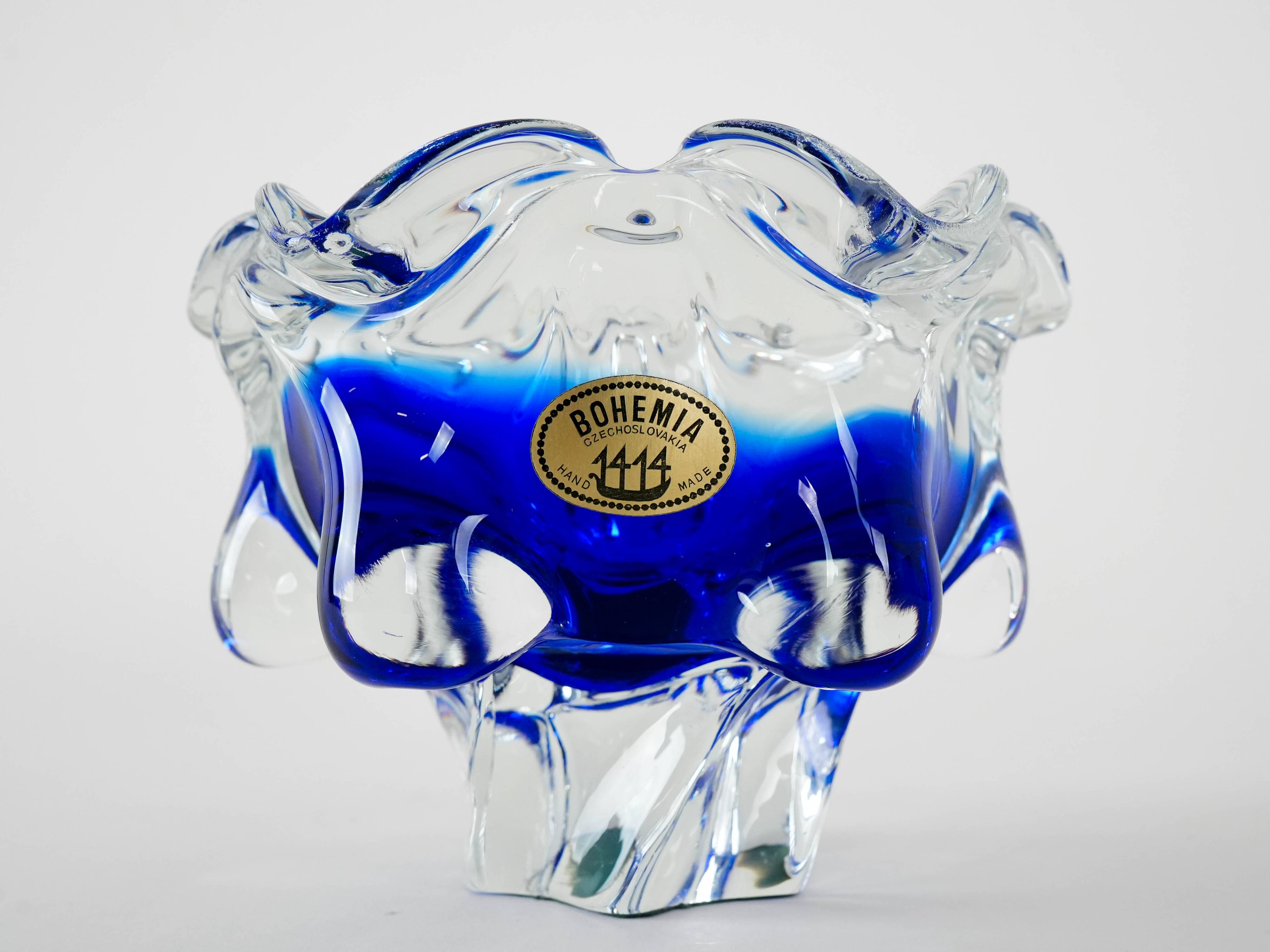 Bohemia bowl, Czech design, 1970s, manufactured in the Czech Republic