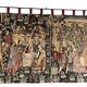Halluin tapestry, important medieval scene, 20th century certificate