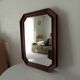 Vintage octagonal mirror from the 70s/80s.