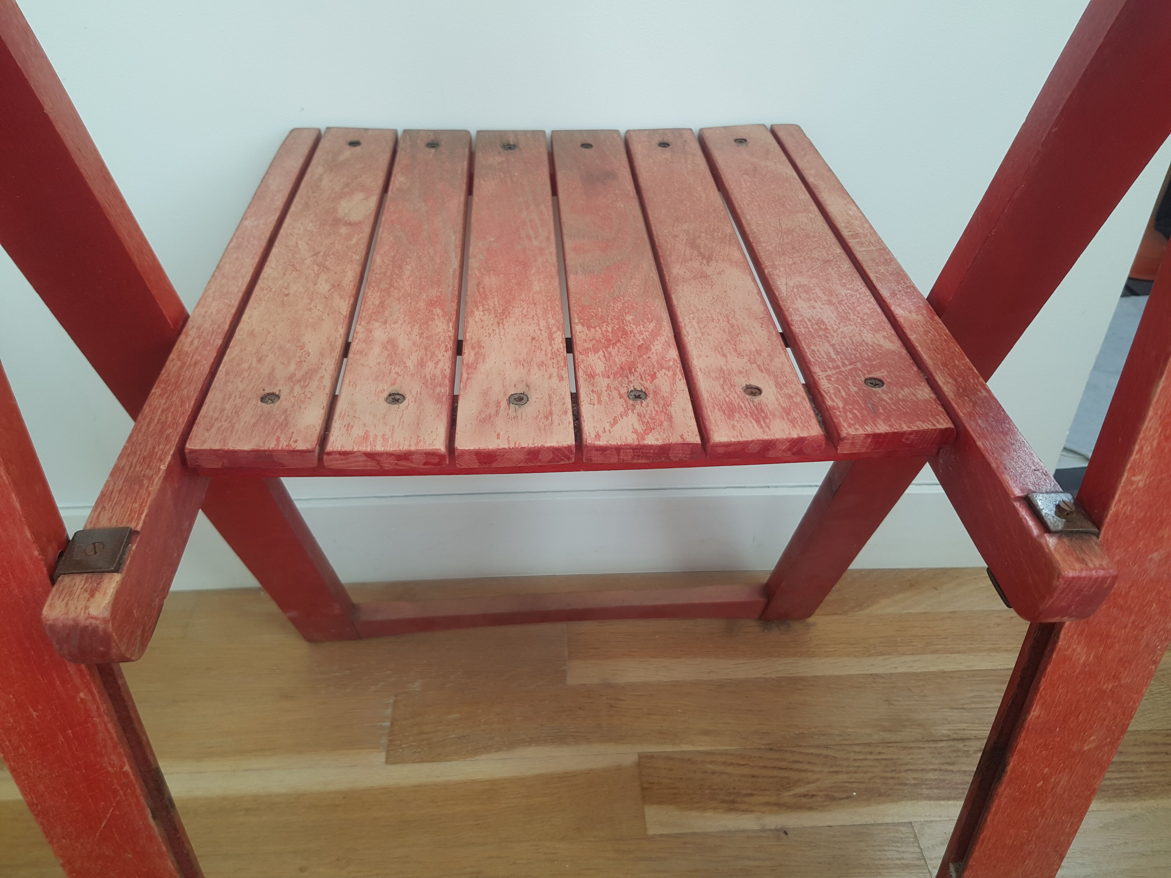 Folding chair habitat years 60/70