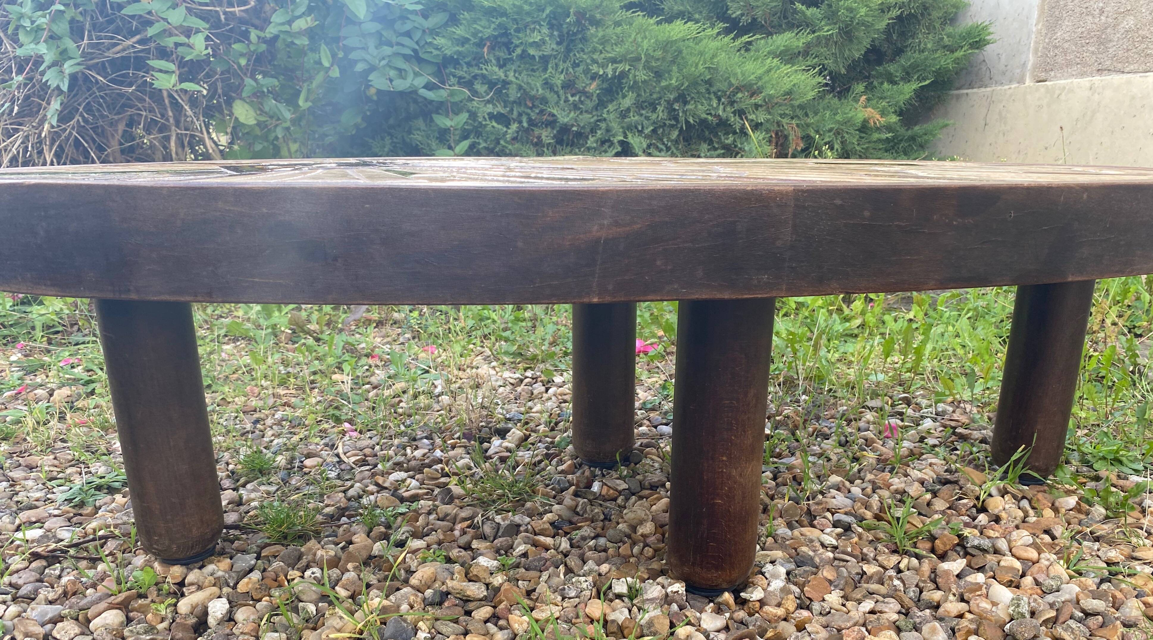 Vallauris coffee table by Barrois