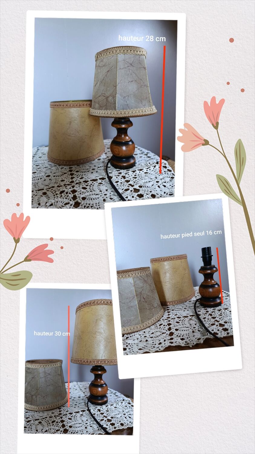 Rustic chic turned wooden bedside lamp haha skin day