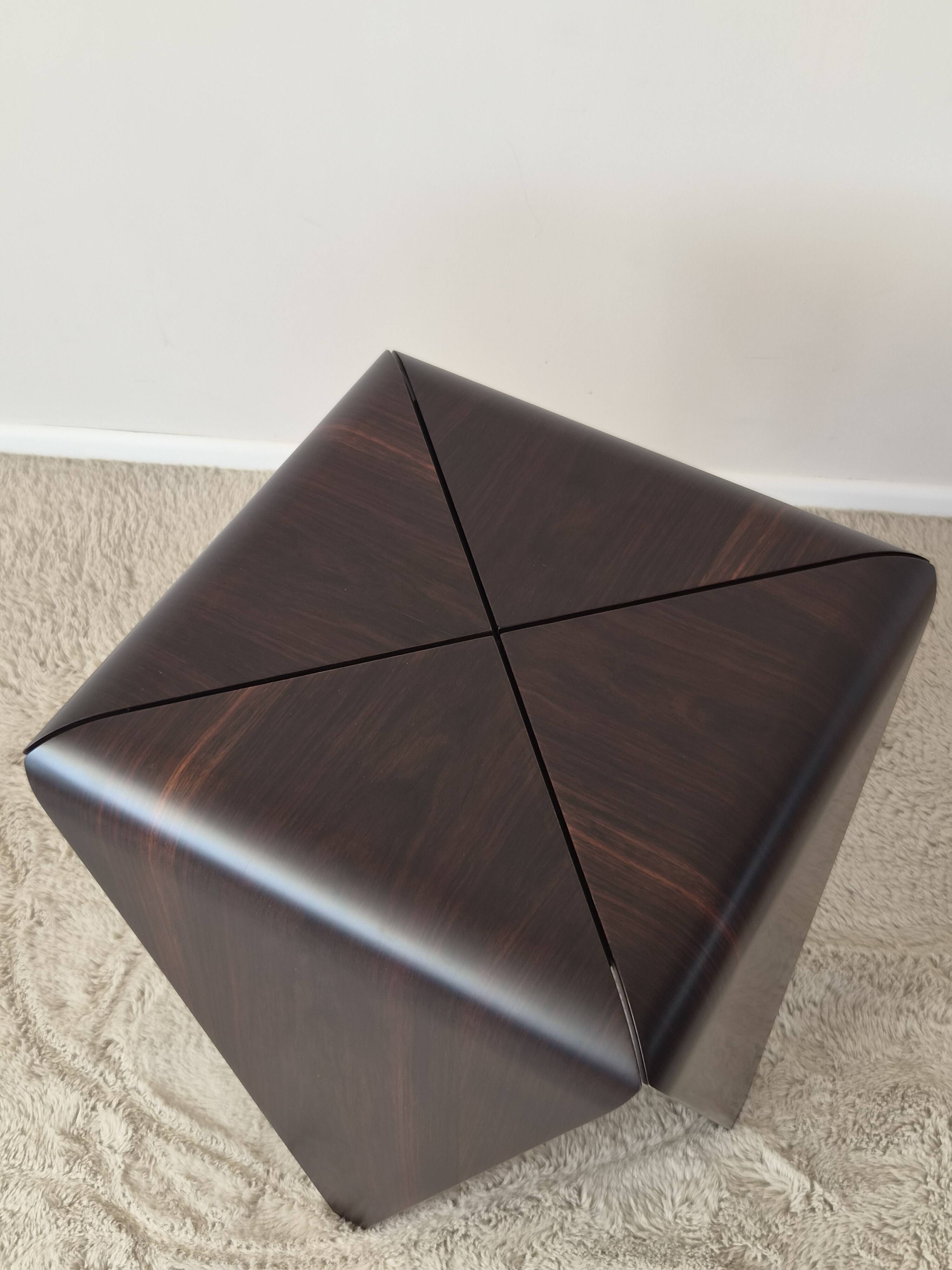 Petalas Side Tables by Jorge Zalszupin, Rosewood