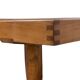 Pierre Chapo. “Godot” model blond oak bed. 1960s.